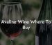Avaline Wine Where To Buy