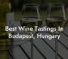 Best Wine Tastings In Budapest, Hungary