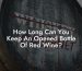 How Long Can You Keep An Opened Bottle Of Red Wine?