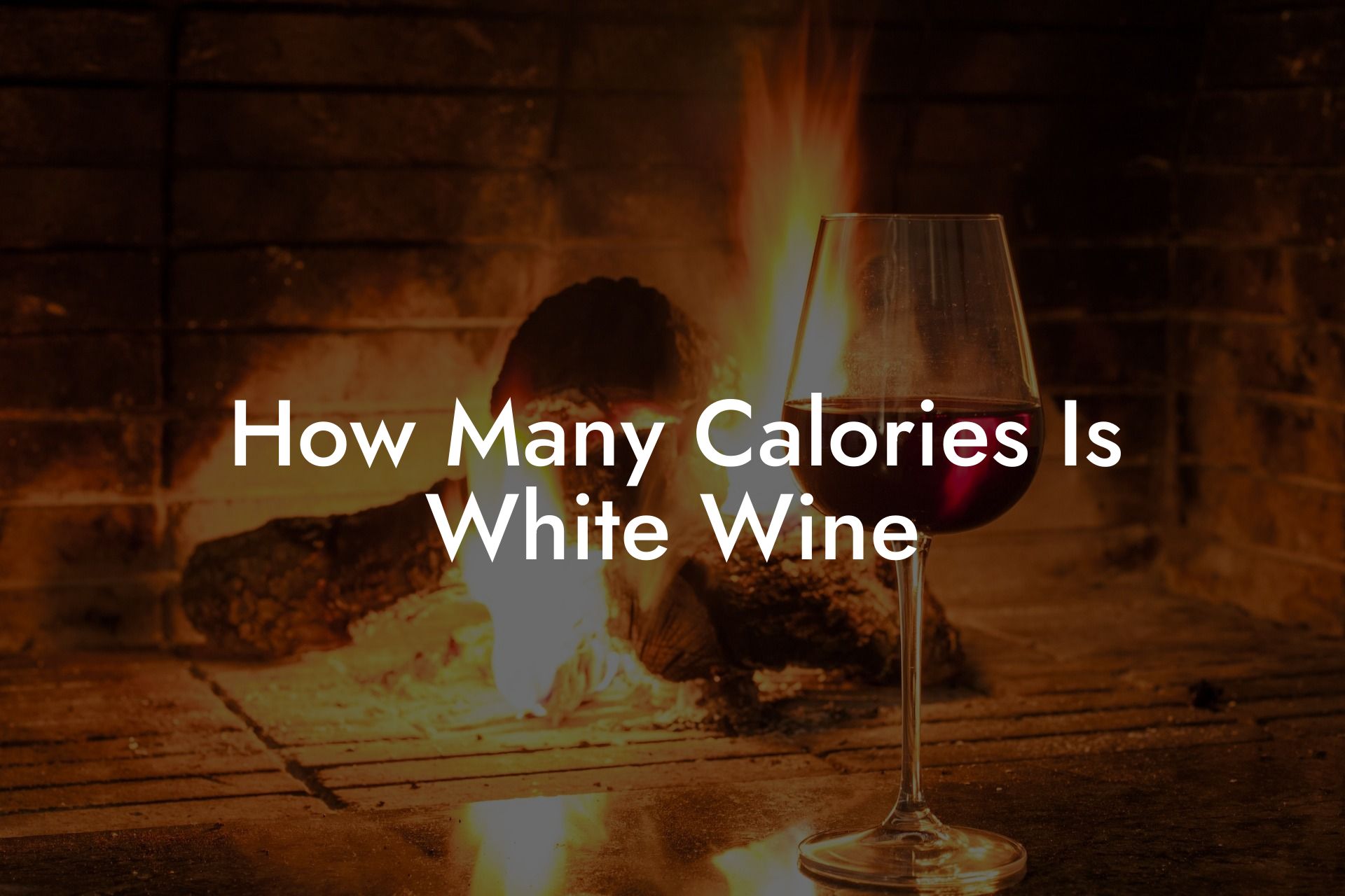 How Many Calories Is White Wine