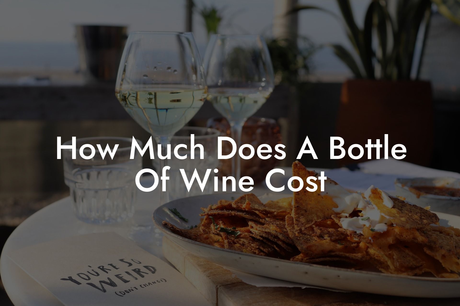 How Much Does A Bottle Of Wine Cost