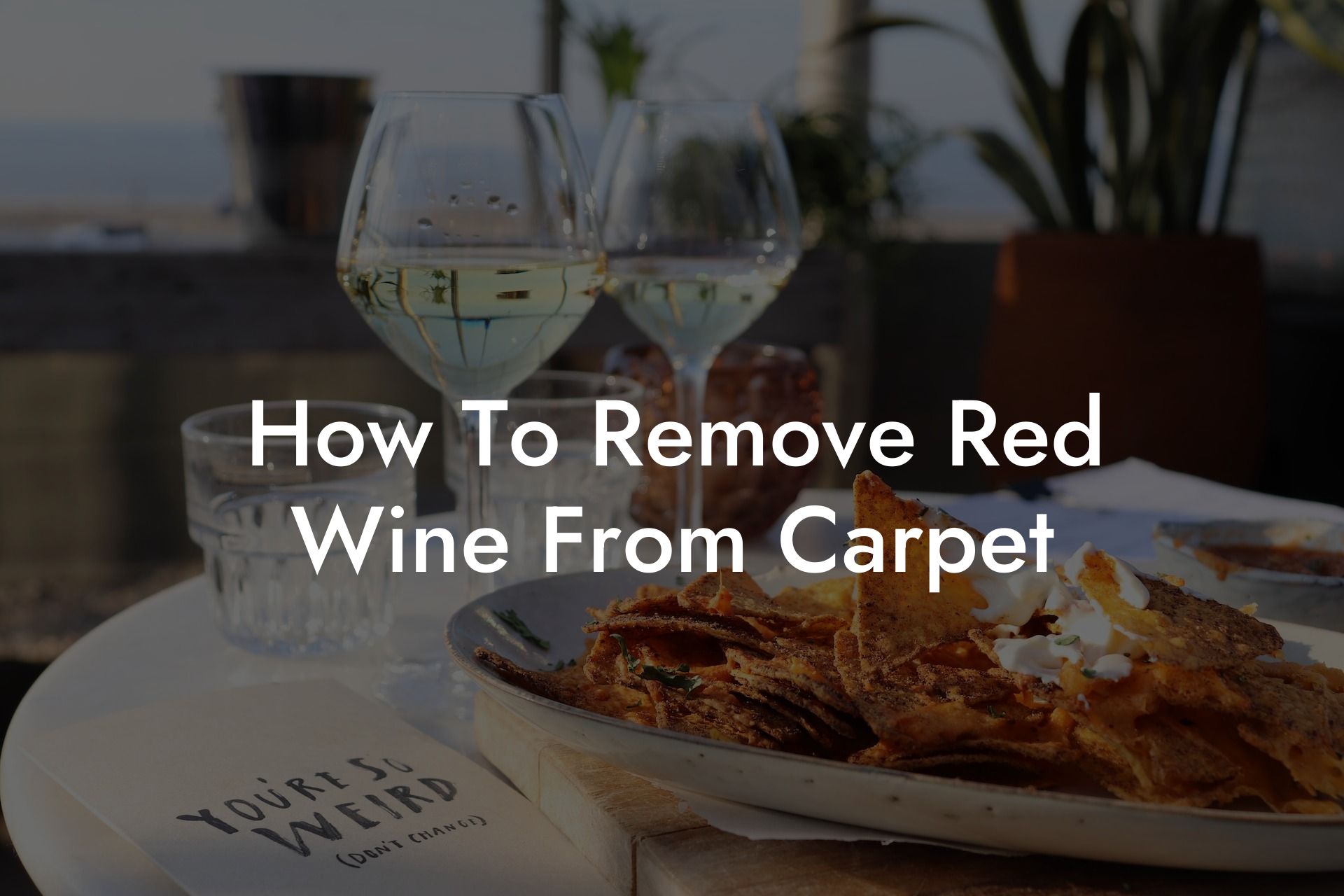 How To Remove Red Wine From Carpet