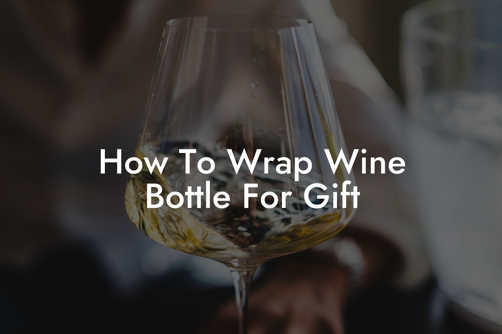 How To Wrap Wine Bottle For Gift