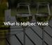 What Is Malbec Wine