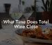 What Time Does Total Wine Close