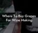 Where To Buy Grapes For Wine Making