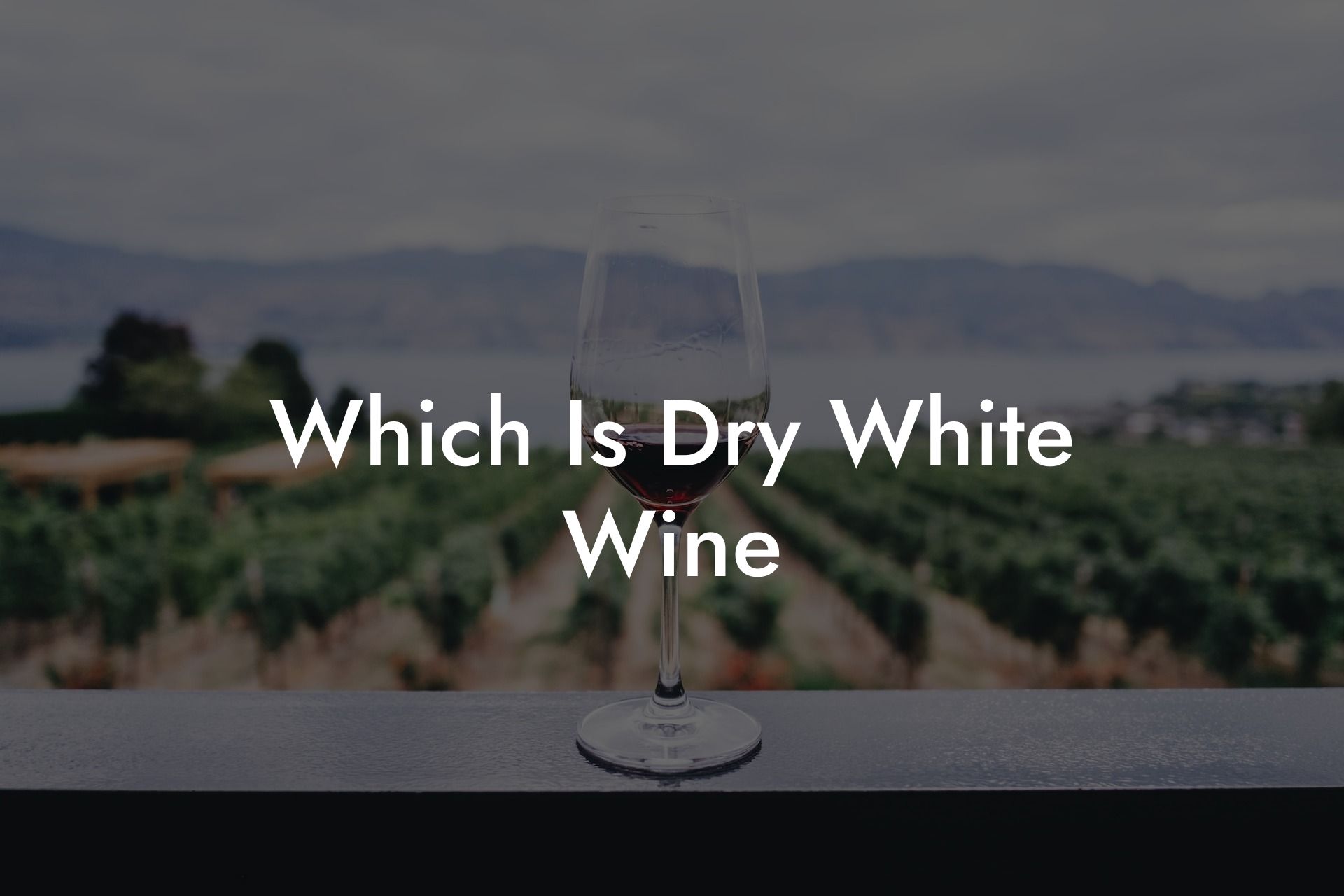 Which Is Dry White Wine