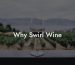 Why Swirl Wine